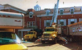 Commercial Roofing Contractors at a Work Site in Minneapolis MN